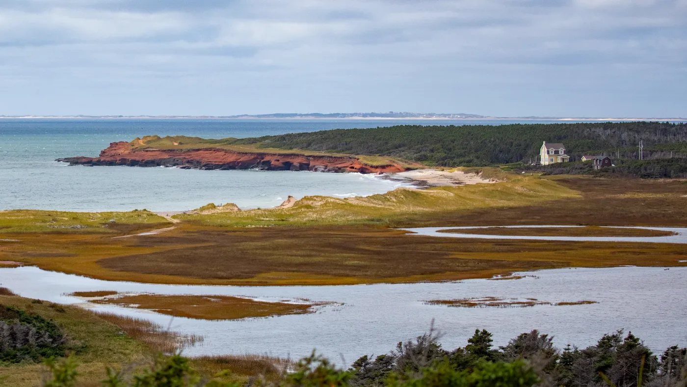 Sand dunes at Grande-Enrée on Madalen Islands